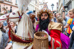 harce, lajkonik, 2024, Rynek, Sęk Niezabitowski, haracz, pochód
