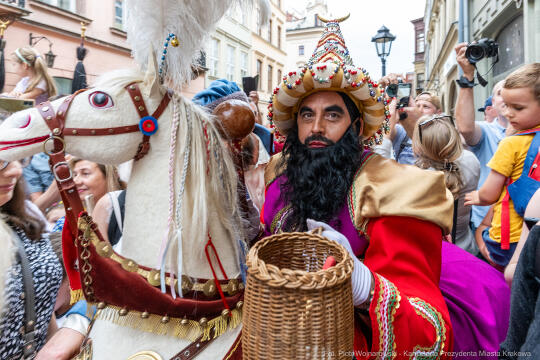 harce, lajkonik, 2024, Rynek, Sęk Niezabitowski, haracz, pochód