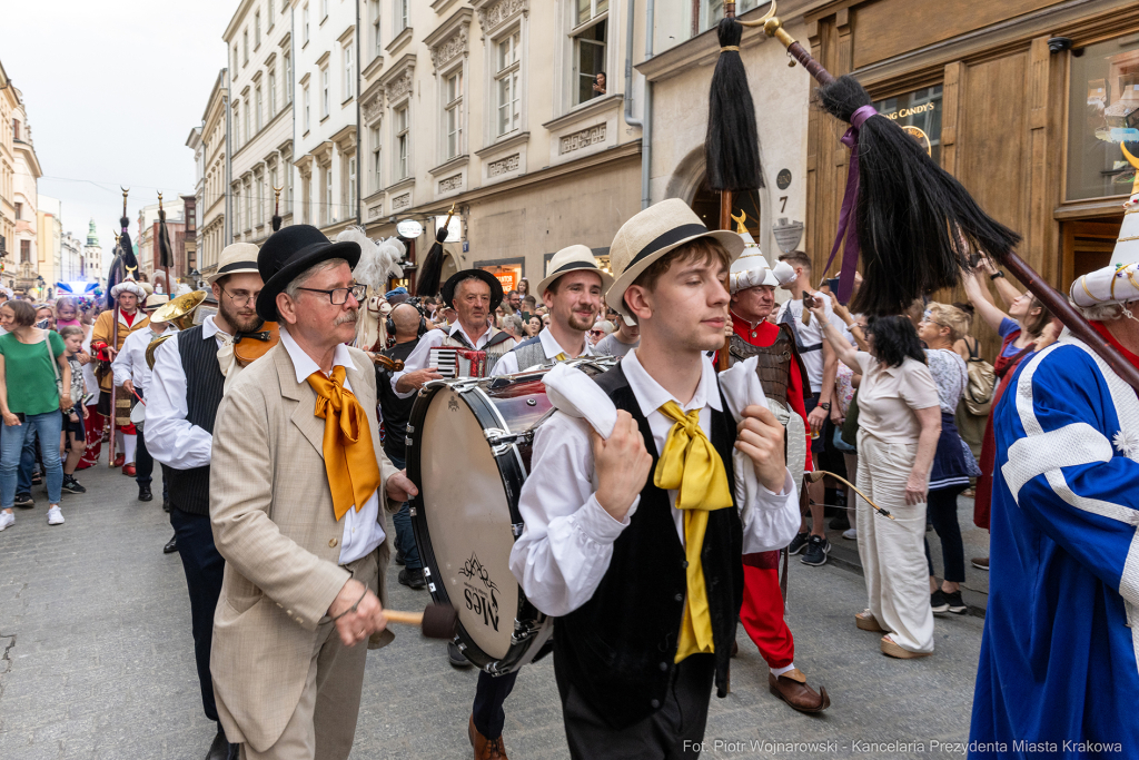 harce, lajkonik, 2024, Rynek, Sęk Niezabitowski, haracz, pochód  Autor: P. Wojnarowski
