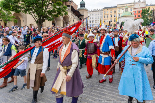 harce, lajkonik, 2024, Rynek, Sęk Niezabitowski, haracz, pochód
