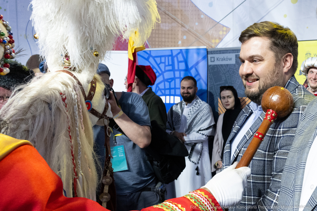 harce, lajkonik, 2024, Rynek, Sęk Niezabitowski, haracz, pochód  Autor: P. Wojnarowski