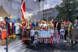 harce, lajkonik, 2024, Rynek, Sęk Niezabitowski, haracz, pochód