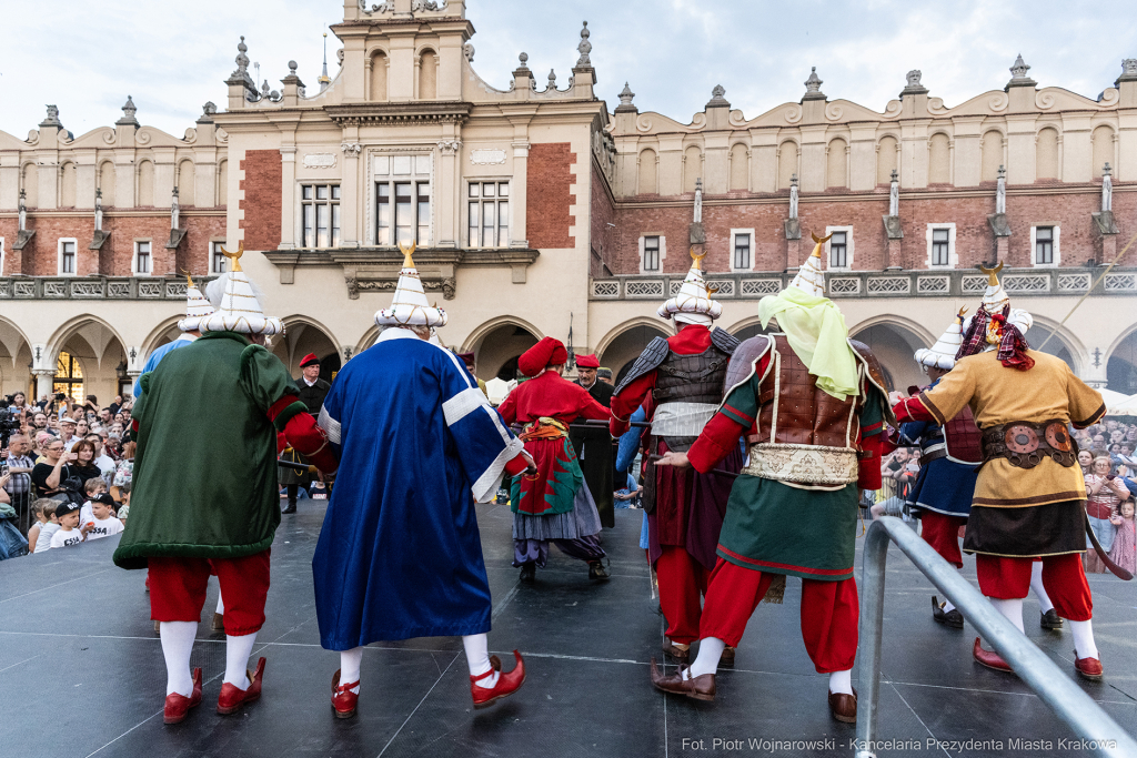 harce, lajkonik, 2024, Rynek, Sęk Niezabitowski, haracz, pochód  Autor: P. Wojnarowski