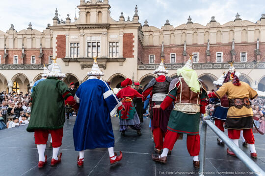 harce, lajkonik, 2024, Rynek, Sęk Niezabitowski, haracz, pochód