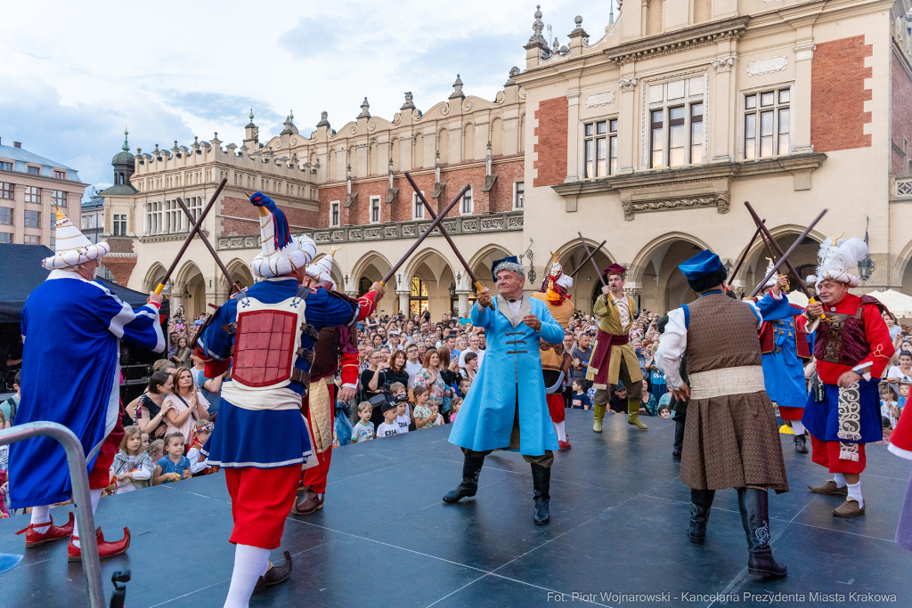 harce, lajkonik, 2024, Rynek, Sęk Niezabitowski, haracz, pochód  Autor: P. Wojnarowski