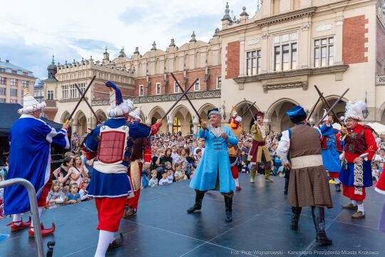 harce, lajkonik, 2024, Rynek, Sęk Niezabitowski, haracz, pochód