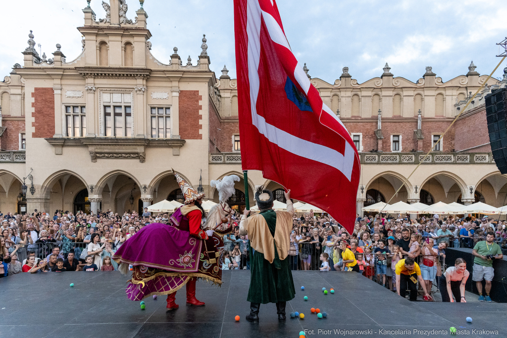 harce, lajkonik, 2024, Rynek, Sęk Niezabitowski, haracz, pochód  Autor: P. Wojnarowski