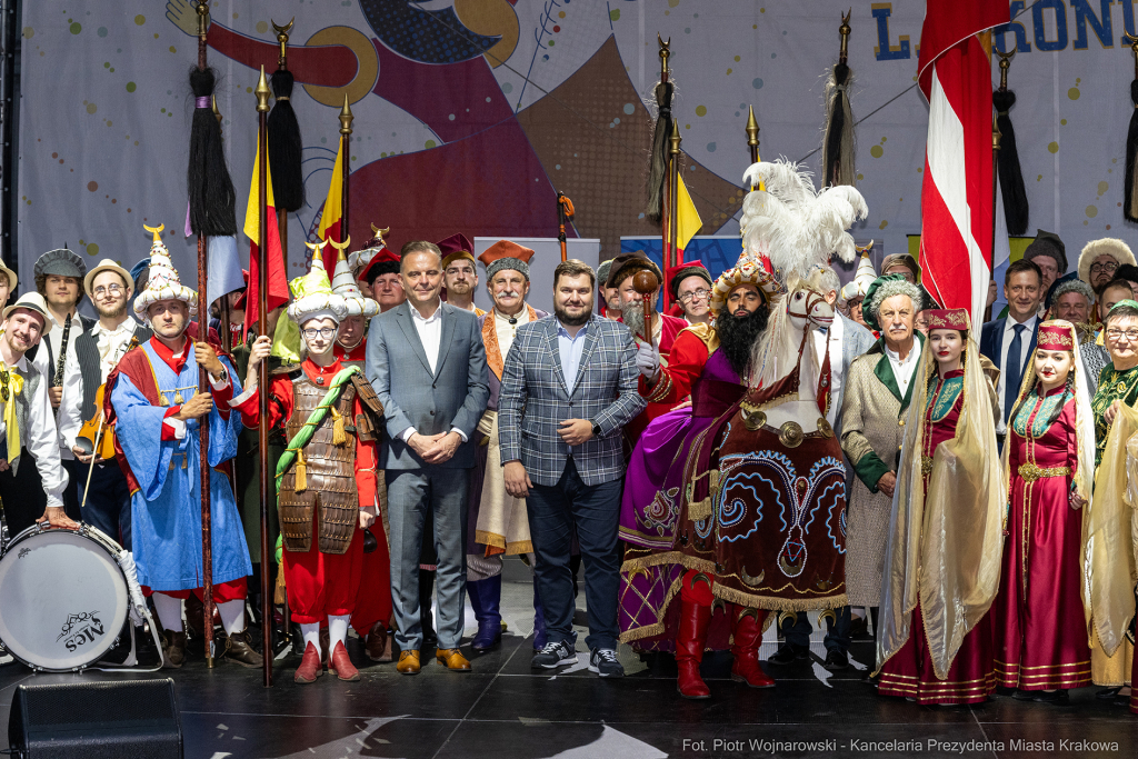 harce, lajkonik, 2024, Rynek, Sęk Niezabitowski, haracz, pochód  Autor: P. Wojnarowski