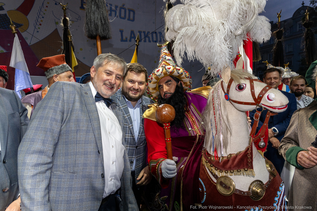 harce, lajkonik, 2024, Rynek, Sęk Niezabitowski, haracz, pochód  Autor: P. Wojnarowski