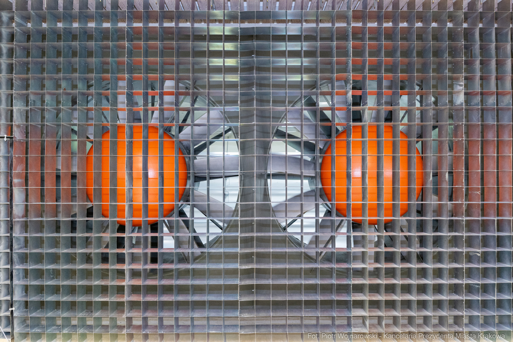 Miszalski, Szarata, Laboratorium Aerodynamiki Środowiskowej Politechniki Krakowskiej, zwiedzanie  Autor: P. Wojnarowski