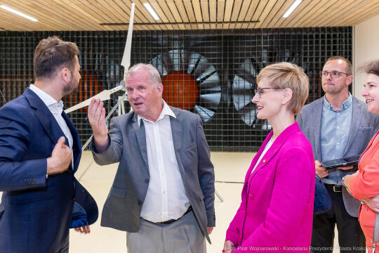 Miszalski, Szarata, Laboratorium Aerodynamiki Środowiskowej Politechniki Krakowskiej, zwiedzanie
