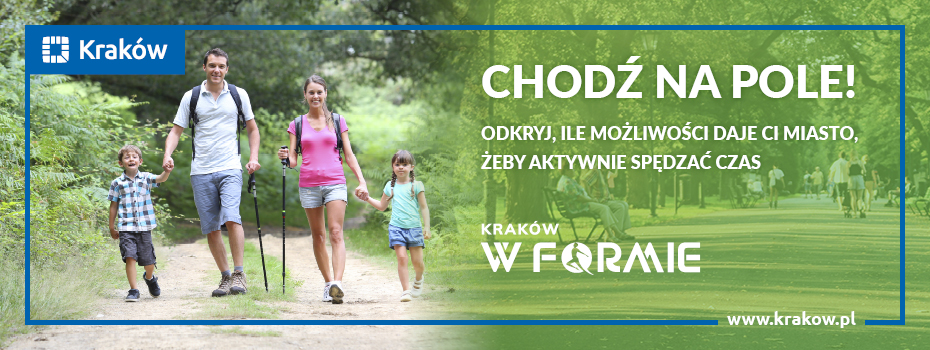 Kraków w formie rodzina spacer