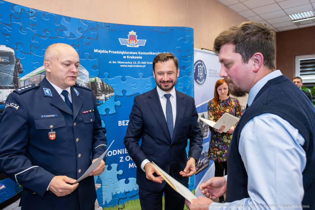 kierowcy, motorniczowie, nagrody, MPK, Miszalski, ratunek, pomoc, empatia  Autor: P. Wojnarowski