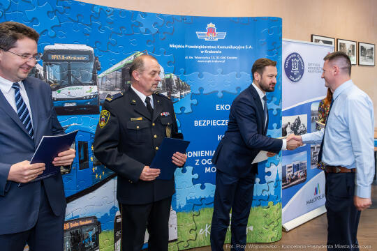 kierowcy, motorniczowie, nagrody, MPK, Miszalski, ratunek, pomoc, empatia