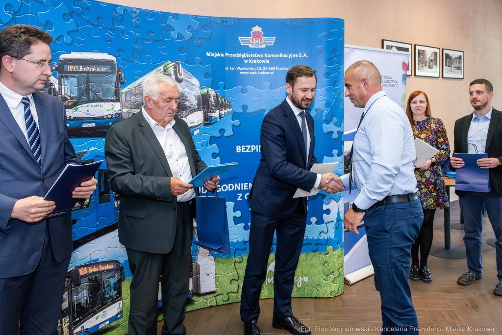 kierowcy, motorniczowie, nagrody, MPK, Miszalski, ratunek, pomoc, empatia  Autor: P. Wojnarowski