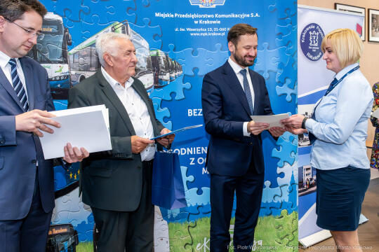 kierowcy, motorniczowie, nagrody, MPK, Miszalski, ratunek, pomoc, empatia