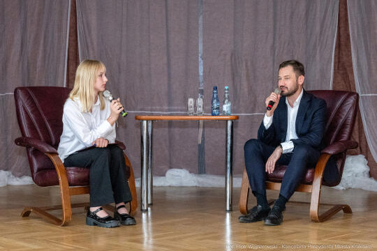 Miszalski, młodzież, debata, VIII LO, 8 Liceum Ogólnokształcące, siatkówka, nowa hala,