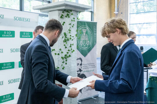 Miszalski, II LO, 2 liceum Ogólnokształcące, nagrody, uczniowie