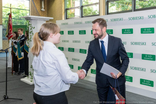 Miszalski, II LO, 2 liceum Ogólnokształcące, nagrody, uczniowie
