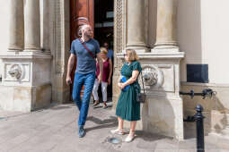 Aleksander, Miszalski, Marcin Gortat, spotkanie, Kraków, fundacja