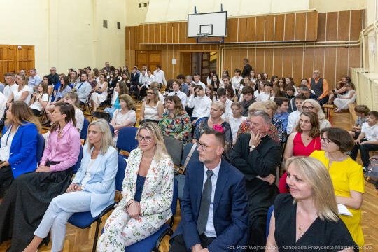 Maria Klaman, ZSO 1, 45 LO, Blachnickiego, zakończenie roku szkolnego