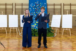 Maria Klaman, ZSO 1, 45 LO, Blachnickiego, zakończenie roku szkolnego