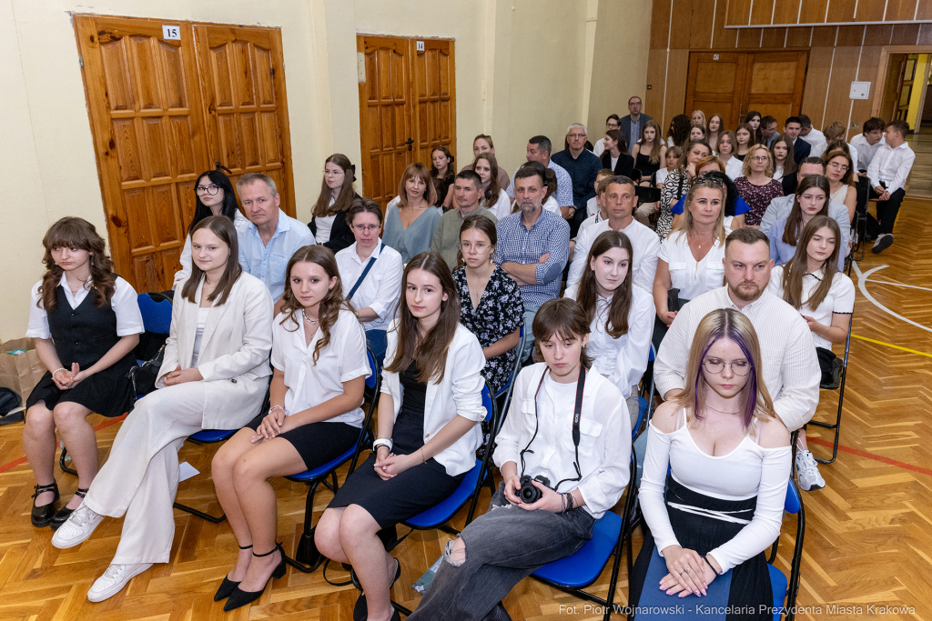 Maria Klaman, ZSO 1, 45 LO, Blachnickiego, zakończenie roku szkolnego  Autor: P. Wojnarowski