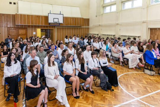 Maria Klaman, ZSO 1, 45 LO, Blachnickiego, zakończenie roku szkolnego