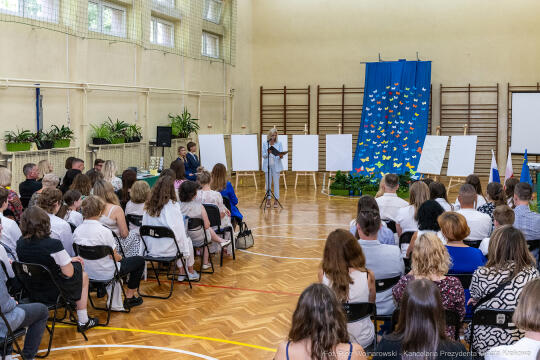Maria Klaman, ZSO 1, 45 LO, Blachnickiego, zakończenie roku szkolnego