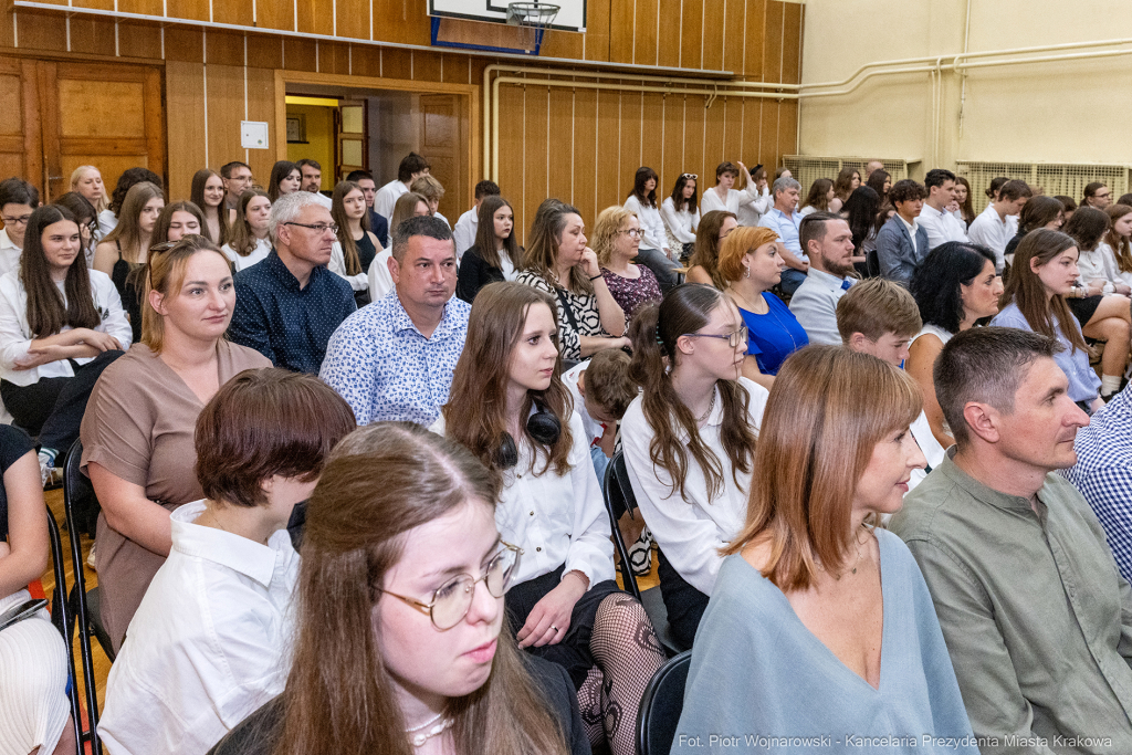 Maria Klaman, ZSO 1, 45 LO, Blachnickiego, zakończenie roku szkolnego  Autor: P. Wojnarowski