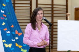 Maria Klaman, ZSO 1, 45 LO, Blachnickiego, zakończenie roku szkolnego