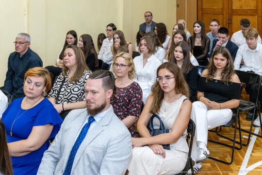 Maria Klaman, ZSO 1, 45 LO, Blachnickiego, zakończenie roku szkolnego