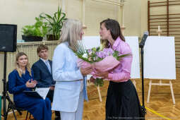 Maria Klaman, ZSO 1, 45 LO, Blachnickiego, zakończenie roku szkolnego