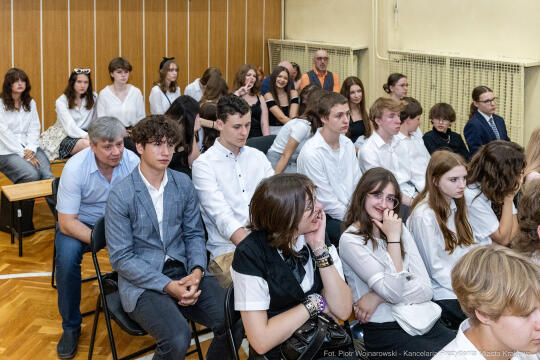 Maria Klaman, ZSO 1, 45 LO, Blachnickiego, zakończenie roku szkolnego