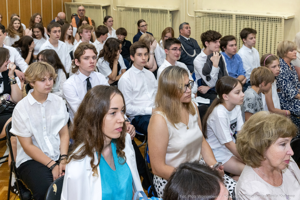 Maria Klaman, ZSO 1, 45 LO, Blachnickiego, zakończenie roku szkolnego  Autor: P. Wojnarowski