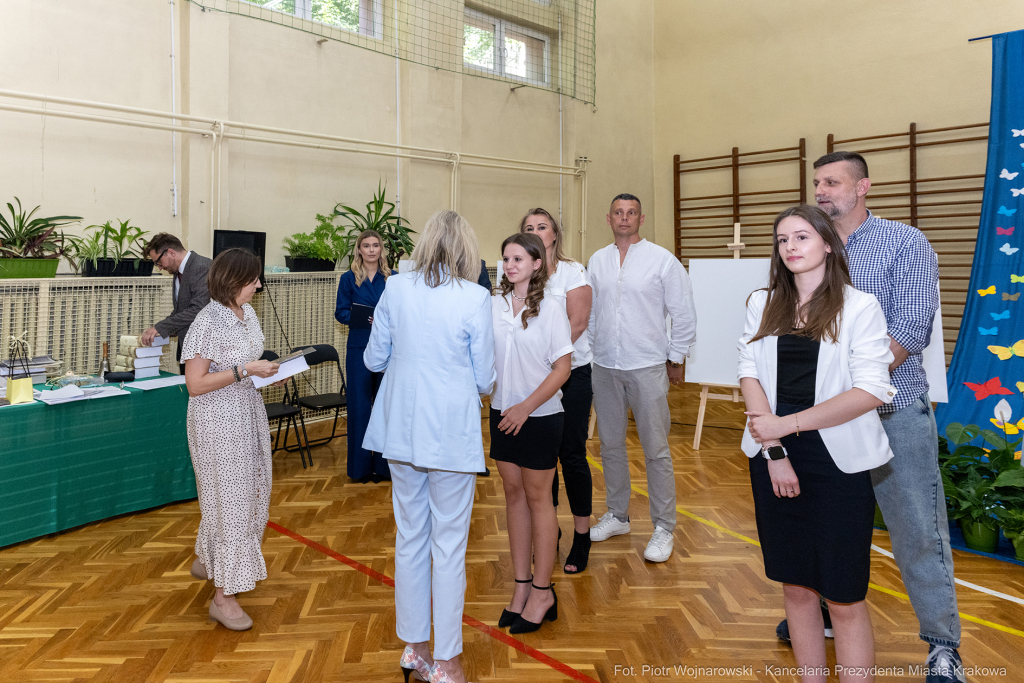 Maria Klaman, ZSO 1, 45 LO, Blachnickiego, zakończenie roku szkolnego  Autor: P. Wojnarowski