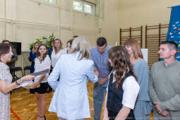 Maria Klaman, ZSO 1, 45 LO, Blachnickiego, zakończenie roku szkolnego