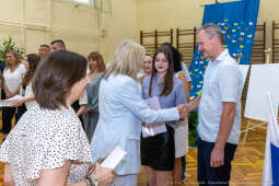 Maria Klaman, ZSO 1, 45 LO, Blachnickiego, zakończenie roku szkolnego