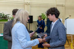 Maria Klaman, ZSO 1, 45 LO, Blachnickiego, zakończenie roku szkolnego