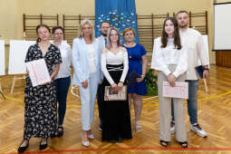 Maria Klaman, ZSO 1, 45 LO, Blachnickiego, zakończenie roku szkolnego