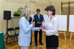 Maria Klaman, ZSO 1, 45 LO, Blachnickiego, zakończenie roku szkolnego