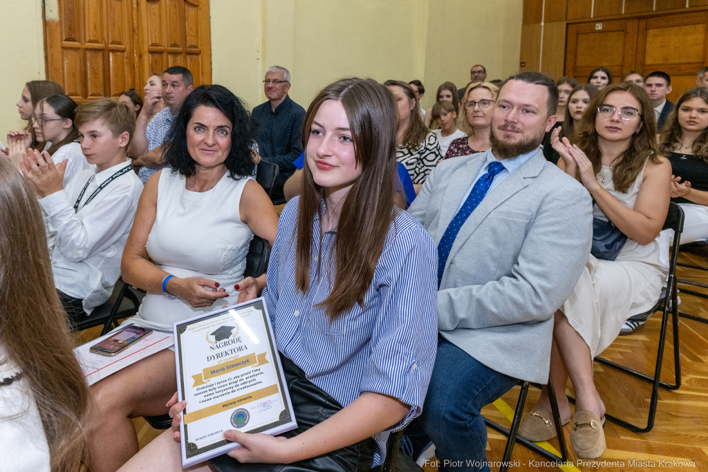 Maria Klaman, ZSO 1, 45 LO, Blachnickiego, zakończenie roku szkolnego  Autor: P. Wojnarowski