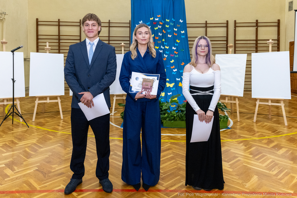 Maria Klaman, ZSO 1, 45 LO, Blachnickiego, zakończenie roku szkolnego  Autor: P. Wojnarowski