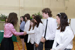 Maria Klaman, ZSO 1, 45 LO, Blachnickiego, zakończenie roku szkolnego