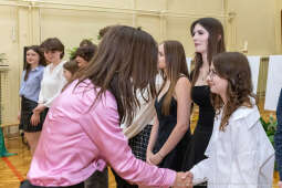 Maria Klaman, ZSO 1, 45 LO, Blachnickiego, zakończenie roku szkolnego