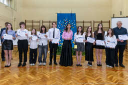 Maria Klaman, ZSO 1, 45 LO, Blachnickiego, zakończenie roku szkolnego