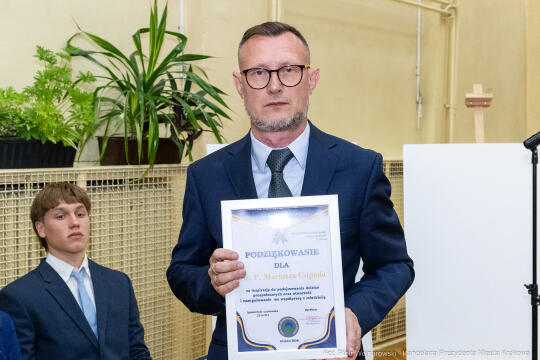 Maria Klaman, ZSO 1, 45 LO, Blachnickiego, zakończenie roku szkolnego