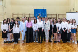 Maria Klaman, ZSO 1, 45 LO, Blachnickiego, zakończenie roku szkolnego