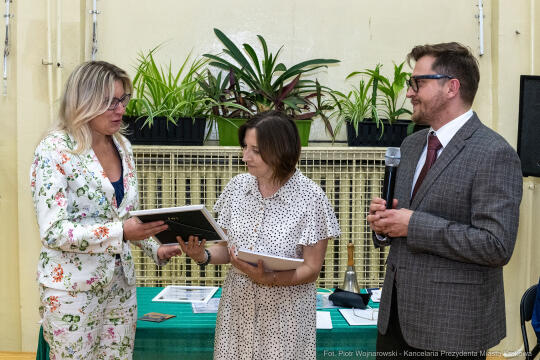 Maria Klaman, ZSO 1, 45 LO, Blachnickiego, zakończenie roku szkolnego