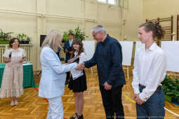 Maria Klaman, ZSO 1, 45 LO, Blachnickiego, zakończenie roku szkolnego